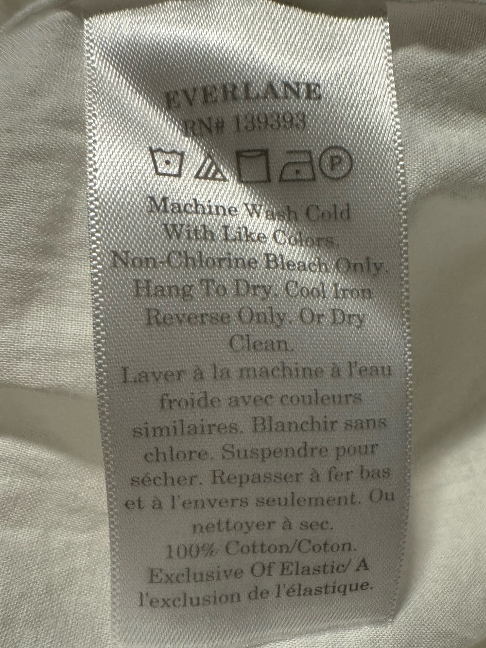 NWT Everlane White Eyelet Dress - Picture 11 of 11